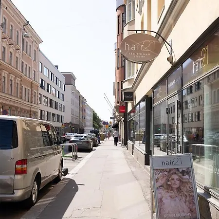 2ndhomes Charming 1br With Sauna In Loennrotinkatu Helsinki